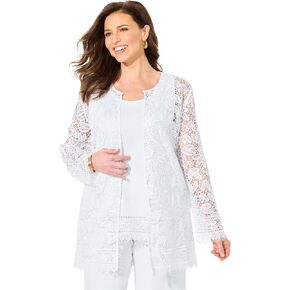 سترة نسائية من الدانتيل بمقاسات كبيرة in Kuwait