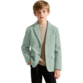 سترة رسمية للأولاد من سروال قصير للأطفال مناسبة للربيع وسترة كاجوال من سروال قصير للأولاد معطف رياضي بزرين in Kuwait