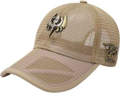 Cool Full Mesh Baseball Cap for Men, Unisex Summer Mesh Baseball Cap in Kuwait