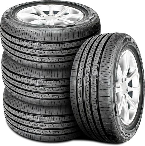 Lanvigator Excite Passenger Car إطار شعاعي عالي الأداء لجميع المواسم - 225/45R19 225/45ZR19 225/45/19 225/45-19 96Y نطاق تحميل XL 4-Ply BSW جدار جانبي أسود UTQG 420AA in Kuwait