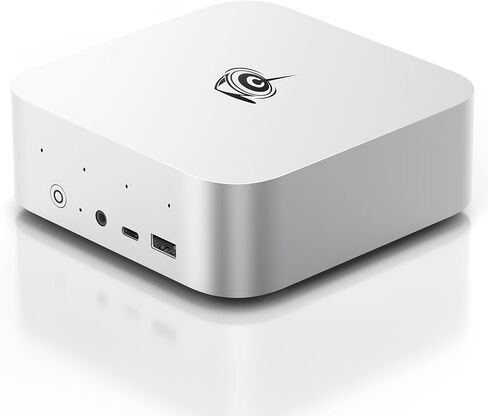 Beelink SER8 Mini PC AMD Ryzen 7 8745HS(UP to 4.9GHz), 32GB DDR5 1TB PCIE4.0 SSD, AMD Radeon 780M Graphics 12core 2600MHz Mini Gaming PC, USB4.0/Triple Display/WiFi6/BT5.2/2.5Gbps LAN Mini Computer in Saudi Arabia