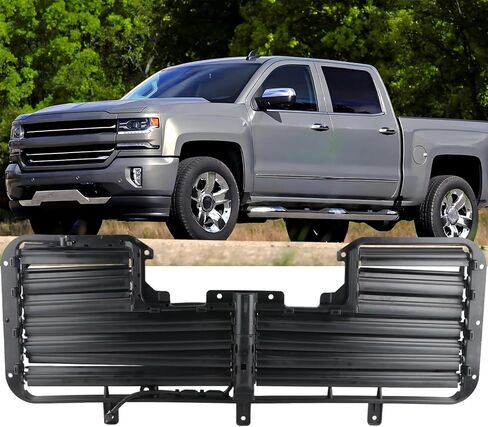 Active Grille Shutter With Motor Assembly Compatible with 2017-2019 Chevrolet Silverado 1500 & GMC Sierra 1500 Radiator Shutter Replacement for 84363184 23300225 GM1206119 in Kuwait