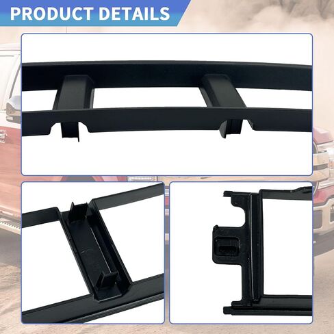 Front Bumper Cover Lower Grille Trim Panel Kit Fit For 2018-2020 Ford F-150, Bumper Cover End Kit,JL3Z-17E810-AB, JL3Z-17E811-AB,JL3Z17B968BB in Kuwait