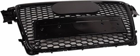 شبكة رياضية بشبكة قرص العسل باللون الأسود السداسي طراز RS4 تناسب 2009-2012 Audi A4/S4 B8 8T in Kuwait