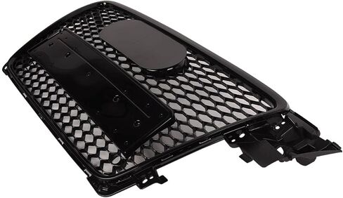 شبكة رياضية بشبكة قرص العسل باللون الأسود السداسي طراز RS4 تناسب 2009-2012 Audi A4/S4 B8 8T in Kuwait