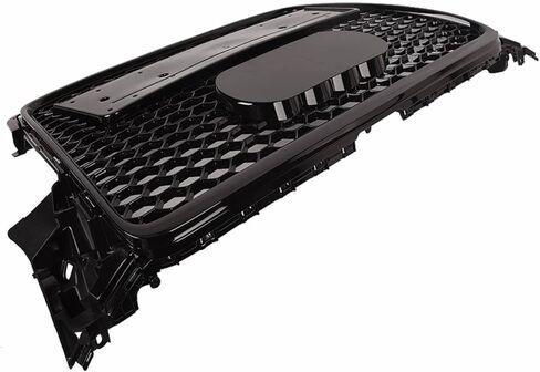 شبكة رياضية بشبكة قرص العسل باللون الأسود السداسي طراز RS4 تناسب 2009-2012 Audi A4/S4 B8 8T in Kuwait