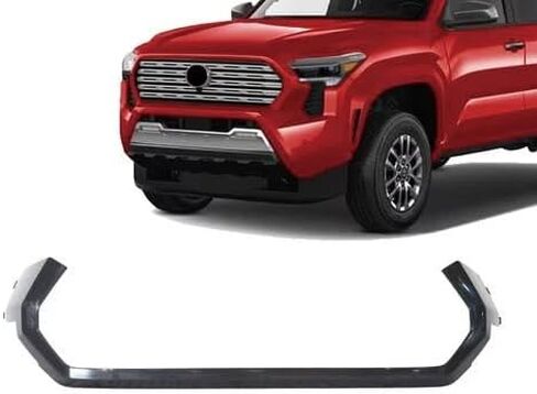 زخرفة شبكية أمامية علوية متوافقة مع 2024-2025 Toyota Tacoma Grille شريط محيطي أسود غير لامع 52711AK900 TO1210130 in Kuwait