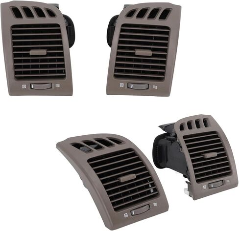 Car Interior AC Air Grille Vent Cover Replacement for Toyota Camry XV30 2001-2006, Stylish Addition Enhances Comfort for Drivers and Passengers, Left Hand Drive in Saudi Arabia