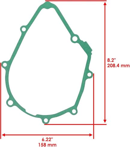 Replacement For Left Stator Cover Gasket For HONDA Grom 125 2014-2015 2017-2020/11395-K73-T60 Mod-C26C-48775 in Saudi Arabia