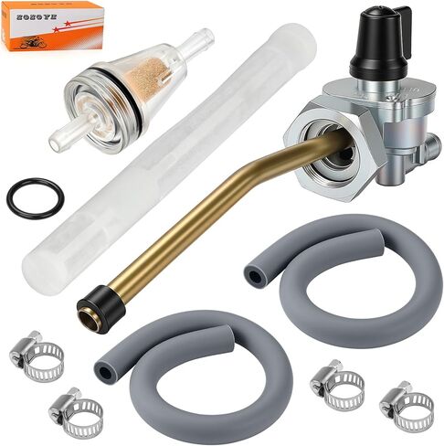 Gas Tank Fuel Valve Petcock W/Lines For Honda Shadow Spirit 750 VT750 DC DCA DCB 2001-2007 16950-MCR-A03 in Saudi Arabia