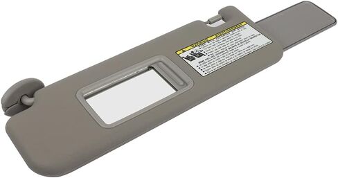 حاجب الشمس للسيارة من الجانب الأيسر للسائق - متوافق مع 2004 2005 2006 2007 2008 لسيارة Toyota 4Runner Gray استبدال حاجب الشمس للسيارة OE 74320-3D050-B0 بدون فتحة سقف in Kuwait