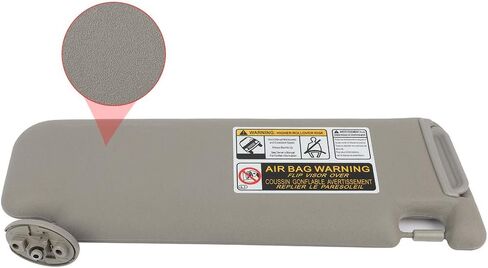 حاجب الشمس للسيارة من الجانب الأيسر للسائق - متوافق مع 2004 2005 2006 2007 2008 لسيارة Toyota 4Runner Gray استبدال حاجب الشمس للسيارة OE 74320-3D050-B0 بدون فتحة سقف in Kuwait