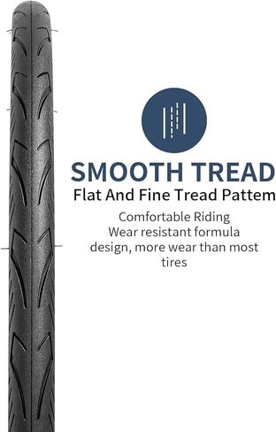 YUNSCM 2-PCS 700C إطارات الدراجة 700x35C/37-622 60TPI و700C أنابيب الدراجة صمام شريدر مع شريطين حافة متوافق مع 700x33C 700x34C 700 x 35C 700x36C 700x37C إطارات وأنابيب الدراجة (W-3107) in Kuwait