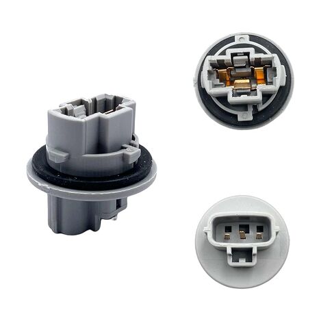 2 Sets Front Turn Light Signal Bulb Socket with 3 Pin Pigtail Wire Compatible with Toyota Tacoma RAV4 Camry 4Runner Venza Sequoia 2005-2015 Replace#90075-60060 90980-11020 in Kuwait