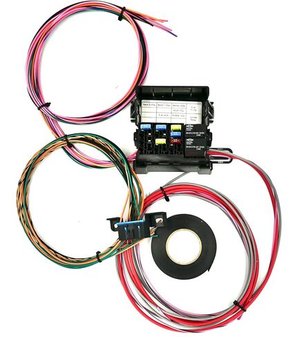 Michigan Motorsports LS Swap Wire Harness Fuse Block Stand Alone Wiring Harness OBD2 Port Connector in Saudi Arabia