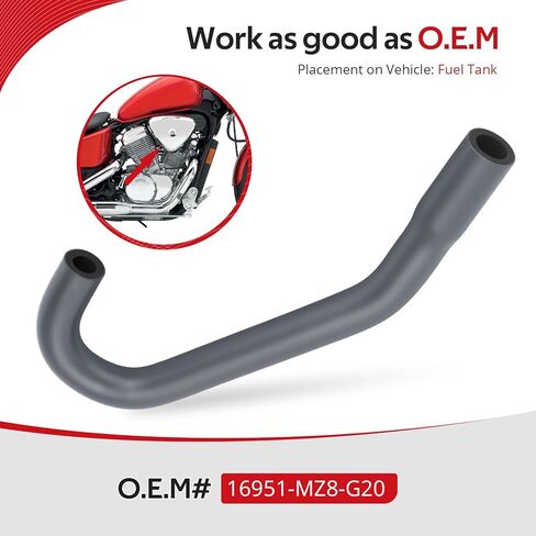 JAVIK 16951-MZ8-G20 Fuel Tank Tube A Hose For Honda Shadow VLX 600 VT600C VT600CD/CD2 1999-2007 in Saudi Arabia