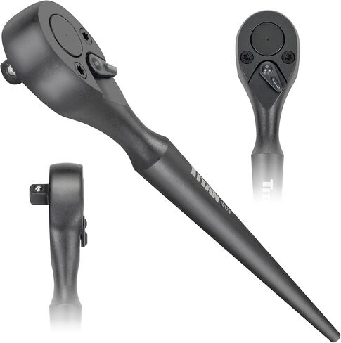 Titan Forge 10174 1/4-Inch Drive x 6-Inch 72 Tooth Construction Spud Ratchet in Saudi Arabia