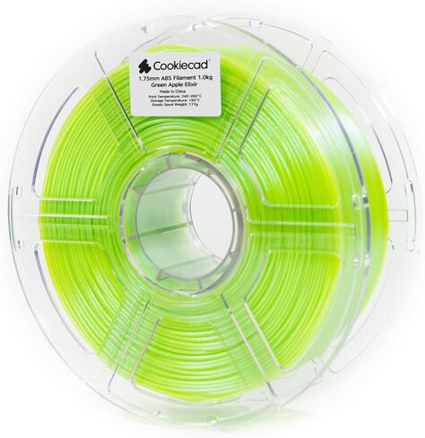 خيوط ABS 1.75 مم 1 كجم خيوط طابعة ثلاثية الأبعاد قزحية الألوان - ساحرة Blue Elixir ABS in Kuwait