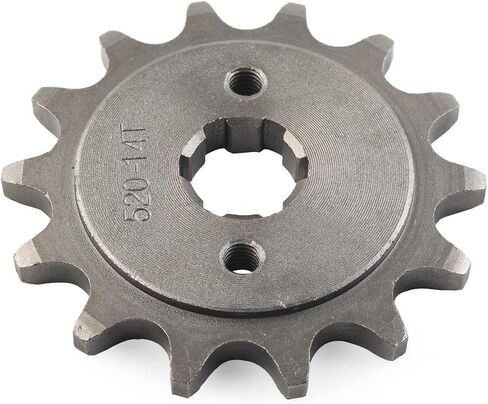FSFY 520 14T 20mm Chain Front Sprocket Cog for 125cc-250cc Dirt Pit Bike ATV Go Kart in Kuwait