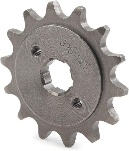 FSFY 520 14T 20mm Chain Front Sprocket Cog for 125cc-250cc Dirt Pit Bike ATV Go Kart in Kuwait