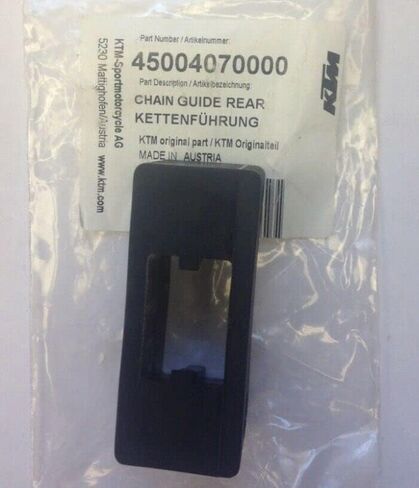 New OEM KTM Chain Guide Rear 45004070000 in Saudi Arabia