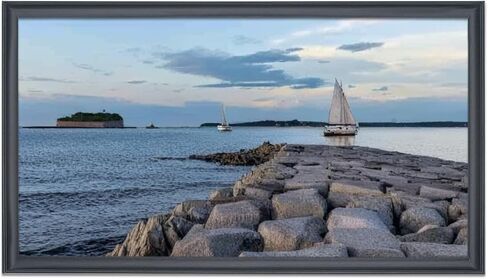 إطار صورة مقاس 16 × 30 بوصة من الخشب الصلب باللون الأسود، مناسب لإطار الصور البانورامية/الملصقات/اللوحة/الصور الجماعية/الألغاز (A23B1630) in Saudi Arabia
