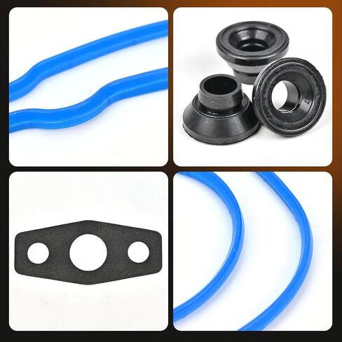 مجموعة حشية غطاء الصمام تناسب محركات LS 4.8 5.3 5.7 6.0 6.2L 1999-2020 V8 المتوافقة مع Chevy Silverado 1500 2500 Suburban Tahoe Trailblazer لـ GMC Sierra Savana Yukon Envoy VS50504R1 VS50250A in Kuwait