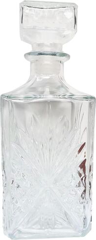 1PCS 33.8 oz Diamond Decanter Whiskey Decanter Crystal Whiskey Bottle – For Whiskey, Bourbon, Scotch and Spirits in Saudi Arabia