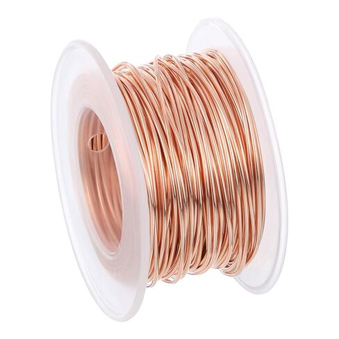 PATIKIL 32 Gauge 99.9% Copper Wire, 20m/65.6ft Pure Copper Flexible Wire Coil 0.2mm Craft Wire for Jewelry Making Beading Garden Plants in Kuwait