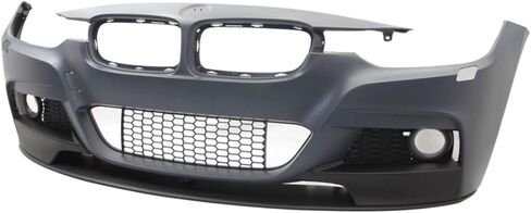 IKON MOTORSPORTS, Front Bumper Cover Compatible with 2012-2018 F30 3-Series M Performance, PP Front Bumper Cover Conversion Kit PDC in Saudi Arabia