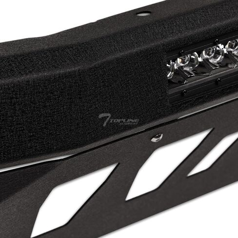 واقي قضيب الثور LED خفيف الوزن باللون الأسود مع لوحة انزلاقية متوافق مع 2009-2018 دودج رام 1500/2019-2024 كلاسيك in Kuwait