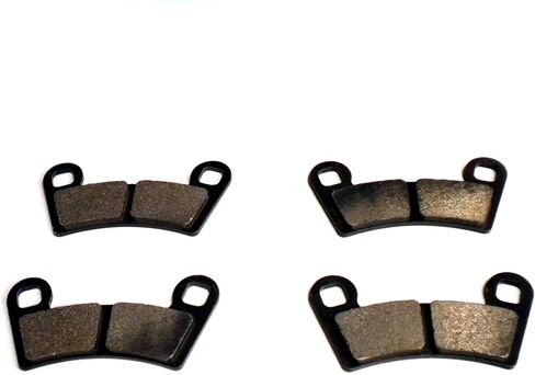 Monster Performance Brake Pad Set for Polaris Outlaw RZR General 1000 2203318 1911197 Left & Right Quiet Braking Low-Dust All-Weather Quality Tested in Kuwait