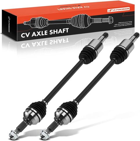 A-Premium Pair (2) Front CV Axle Shaft Assembly Compatible with Tesla Model 3 2017 2018 2019 2020 2021 2022 2023, Driver and Passenger Side, Replace# 104411900D in Saudi Arabia