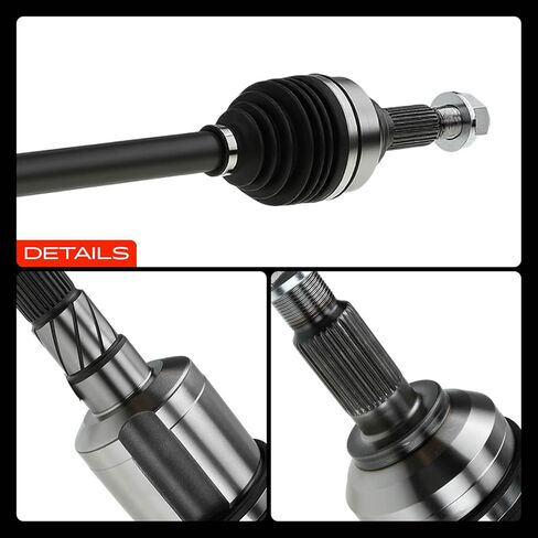 A-Premium Pair (2) Front CV Axle Shaft Assembly Compatible with Tesla Model 3 2017 2018 2019 2020 2021 2022 2023, Driver and Passenger Side, Replace# 104411900D in Saudi Arabia