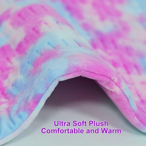 GOQOTOMO Heating Pad Fast-Heating Technology for Back/Waist/Abdomen/Sh-oulder/Neck Pain and Cramps Relief - Moist and Dry Heat Therapy with Auto-Off Hot Heated Pad by-Colorful in Kuwait