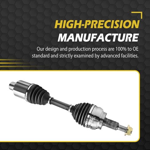 [4WD/AWD] Front CV Axle for 2006-2010 Dodge Ram 1500-2011 Ram 1500-2007 2008 2009 Shaft Assembly Left Right Replacement Pair - 60-3404 in Kuwait