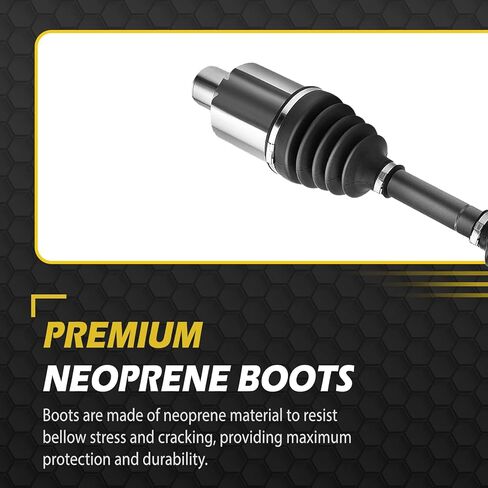 [4WD/AWD] Front CV Axle for 2006-2010 Dodge Ram 1500-2011 Ram 1500-2007 2008 2009 Shaft Assembly Left Right Replacement Pair - 60-3404 in Kuwait