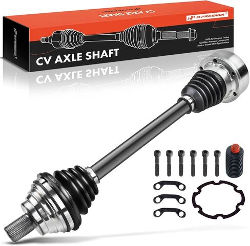 A-Premium CV Axle Shaft Assembly - Compatible with Volkswagen Passat 2012 2013 2014, L5 2.5L, Manual Transmission - Front Left Driver Side, Replace# 561407271AD in Saudi Arabia