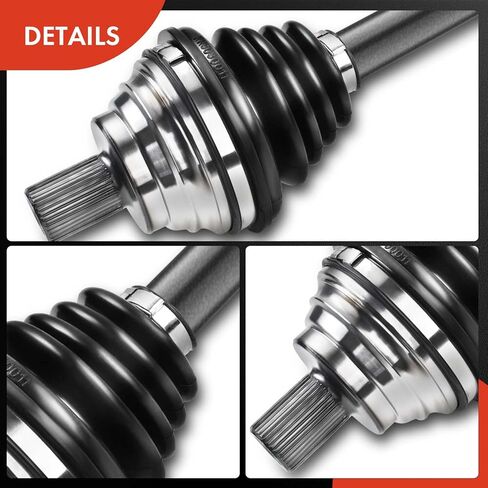 A-Premium CV Axle Shaft Assembly - Compatible with Volkswagen Passat 2012 2013 2014, L5 2.5L, Manual Transmission - Front Left Driver Side, Replace# 561407271AD in Saudi Arabia