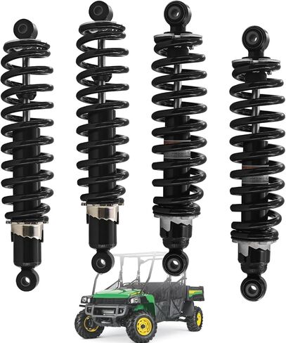 طقم ممتص الصدمات الأمامي والخلفي AM142426 AM142425 متوافق مع John Deere Gator XUV 825i 625i 855D 825M 855M 825E 855E in Kuwait