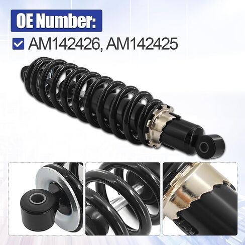 طقم ممتص الصدمات الأمامي والخلفي AM142426 AM142425 متوافق مع John Deere Gator XUV 825i 625i 855D 825M 855M 825E 855E in Kuwait