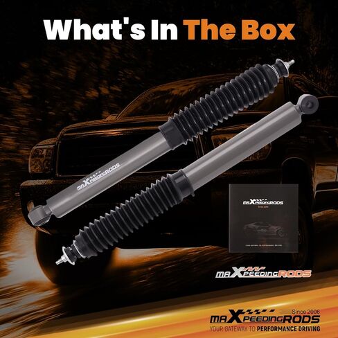 maXpeedingrods Fit 0-1.5" Lift Rear Shocks for Toyota Tundra 2000-2006 2WD 4WD, G1 Version in Saudi Arabia