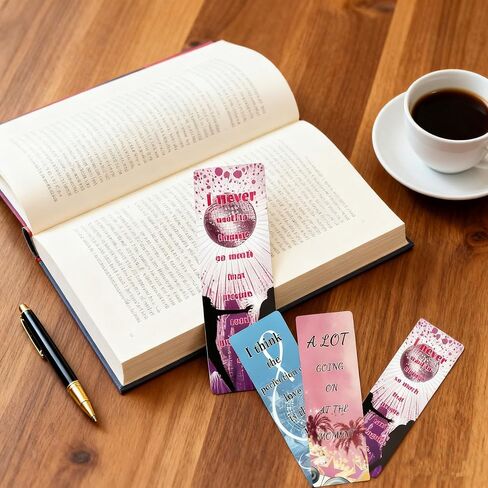 Music Inspired Book Marks 20 Pcs Fans Singer Book Marks Page Markers Paper Album Quotes Gift Bookmarks or Book Lovers Singer Book Accessories Reading Gift in Saudi Arabia
