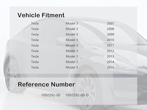 AUCERAMIC متوافق مع طراز Tesla 3 أسود يمين غطاء مرآة الرؤية الخلفية 2017 2018 2019 2020 2021 2022 2023 2024 2025 1092292-00 1092292-00-D in Saudi Arabia