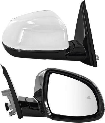 Right Passenger Side Mirror Fits for BMW X4 2019-2022 Support Power Folding Support BSM Glass Adjustment Power Heated with Turn Signal Light with Memory in Kuwait