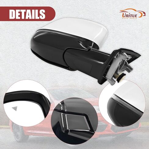 Right Passenger Side Mirror Fits for BMW X4 2019-2022 Support Power Folding Support BSM Glass Adjustment Power Heated with Turn Signal Light with Memory in Kuwait