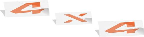 Reflective Concepts 4x4 Emblem Overlay Decal Sticker -Fits: 2019-2026 Ram, NOT for Classic - (Color: Gloss Black) in Saudi Arabia