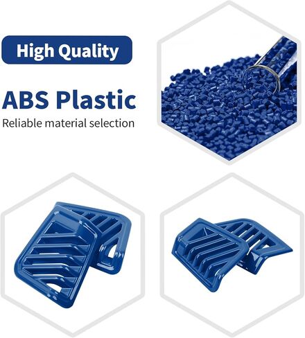 for Wrangler Dash Side Air Vent Cover Trim for Jeep Wrangler/Gladiator 2024-Present Blue Interior Accessories 2pcs in Kuwait