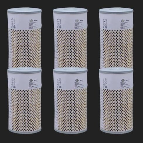 مرشحات RH FCO-2170 تحل محل فلتر الوقود FF5369W، 33651، L3578FN، PF7680، PF7744، P550463، P550757 متوافق مع شاحنة محرك الديزل Freightliner فولفو كومينز ديترويت (حزمة من 6) in Kuwait