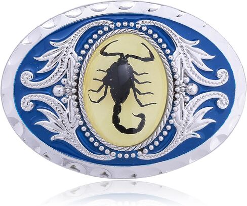 Btilasif Belt Buckles for Women and Men Vintage Turquoise Stone Western Cowboy Belt Buckle in Kuwait